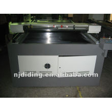 CO2 laser cutting machine with double heads